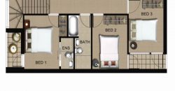 Three bedrooms Brand New Townhouse with ensuite to main – off plan sale