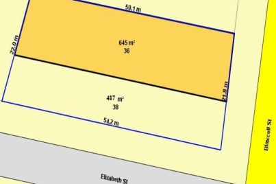 Two Blocks of R4 Lands with total area of 1131.87 sqm ( approx ). Walk to Station.