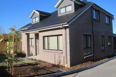 All units (1 Townhouse and 2 Villas) in the complex sold