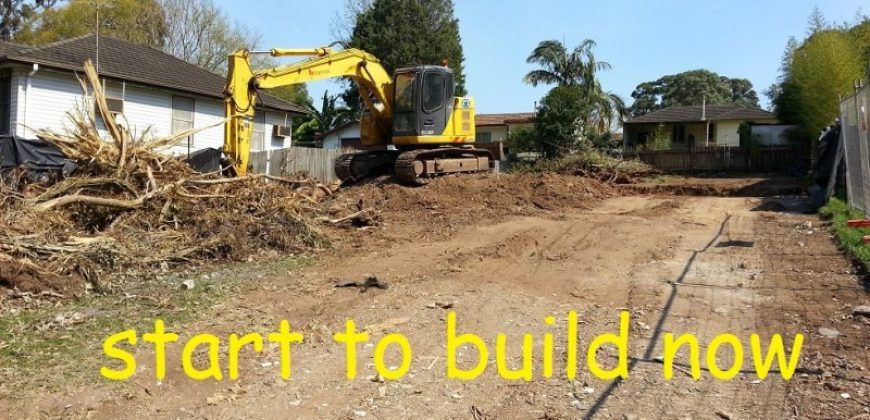 Quiet yet convenient Duplex Off The Plan Sale, start building now and expected to be completed early 2014.