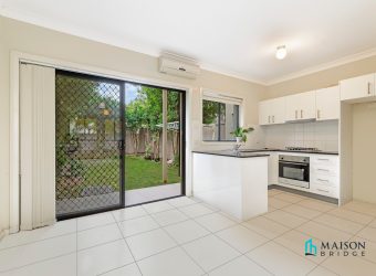Spacious 2 Bedroom Townhouse with Easy to Maintain Backyard, Perfect for Family