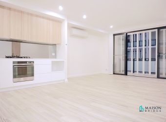 Modern Near New 1 Bedroom Apartment at Convenient yet Quiet Location
