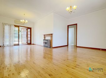 Spacious and Sunlit 4 Bedroom Family House