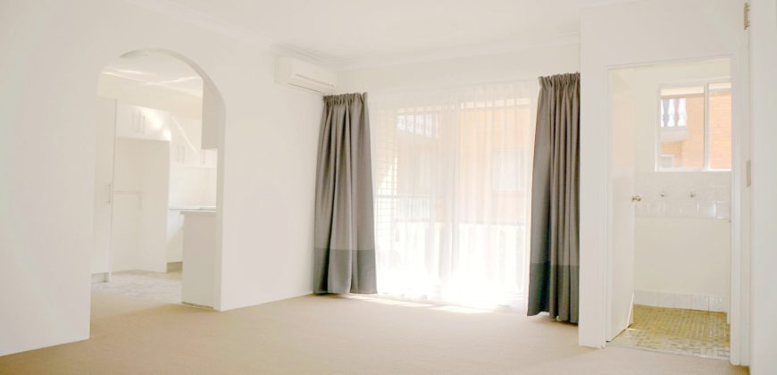 Graced with an abundance of natural light on a uniquely private unit.