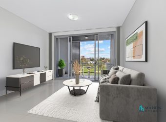 Modern Split-Level 2-Bedroom Apartment with Scenic Views