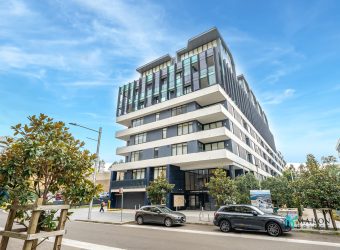 Spacious two-bedroom apartment with a northwest-facing balcony in Ryde.