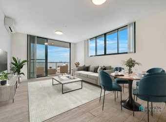 Modern 2-Bedroom Apartment with Scenic Views, Prime Location Near Parramatta