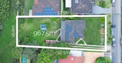 DA Approved Duplex site 968 sqm 20m Frontage.