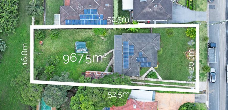 DA Approved Duplex site 968 sqm 20m Frontage.