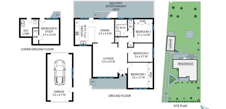 DA Approved Duplex site 968 sqm 20m Frontage.
