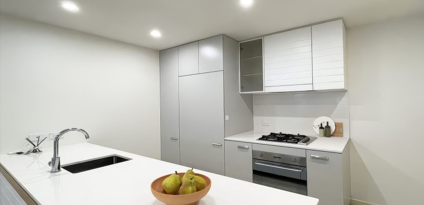 North Aspect, Designer One Bedroom + Study Apartment in Coveted Riverside Precinct