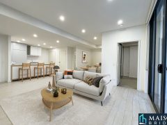 North Aspect, Designer One Bedroom + Study Apartment in Coveted Riverside Precinct