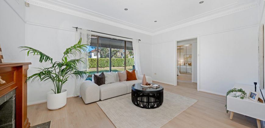 North-Facing Renovated House with Development Potential