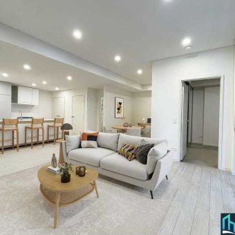 One Bedroom + Study Apartment in Coveted Riverside Precinct