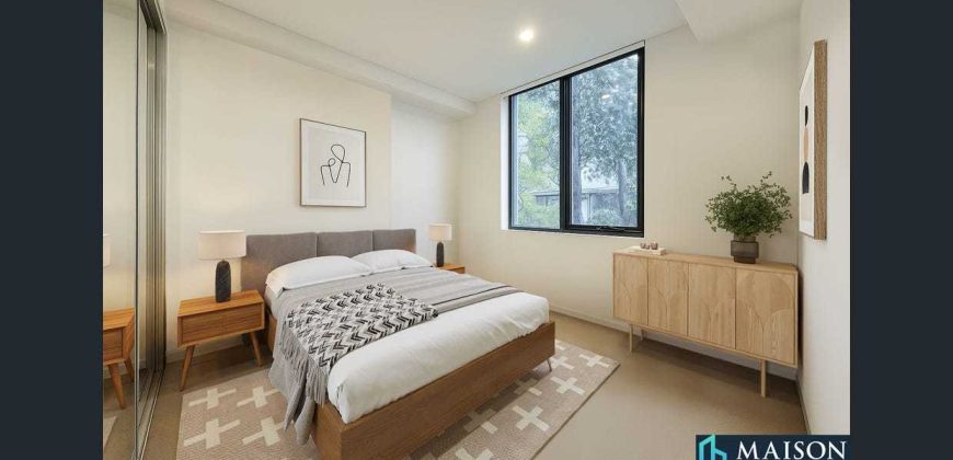 One Bedroom + Study Apartment in Coveted Riverside Precinct