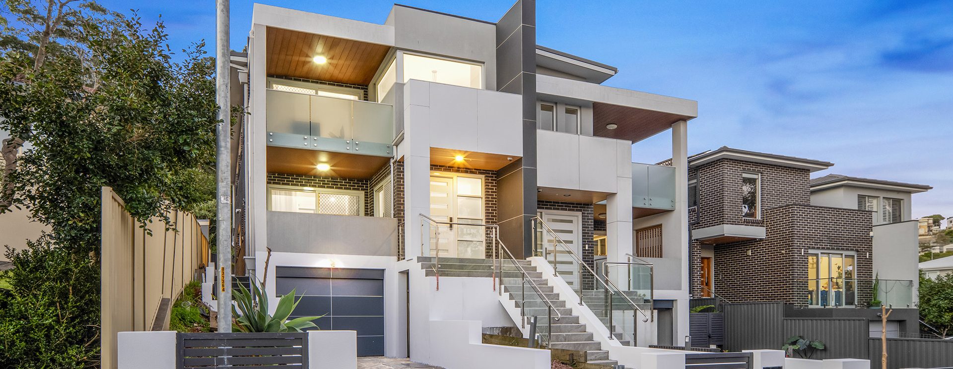 Modern North-Facing Duplex, Expansive Tri Level Design