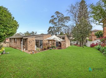 873 sqm, Light-Filled Family Home with Garden Oasis, Carlingford West Catchment