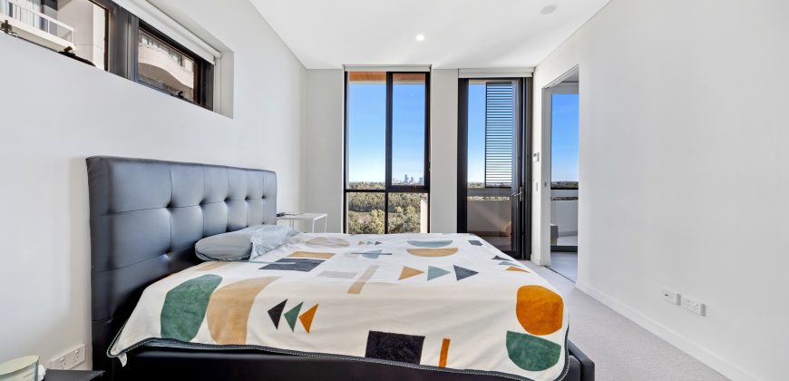 Stylish Two-Bedroom Residence with Panoramic Parramatta CBA Views