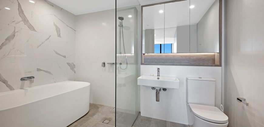 Stylish Two-Bedroom Residence with Panoramic Parramatta CBA Views