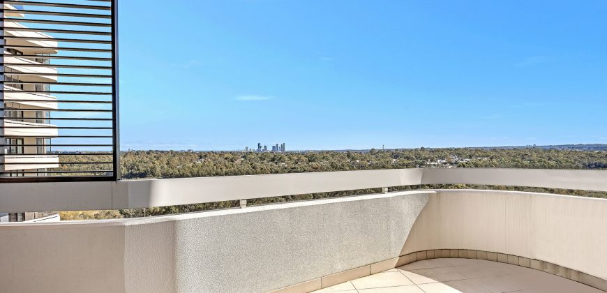 Stylish Two-Bedroom Residence with Panoramic Parramatta CBA Views