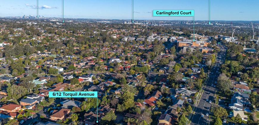 Tastefully Renovated Duplex Like Townhouse, Carlingford High Catchment