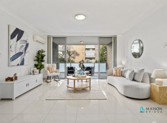Exceptional Full-Brick Apartment – North Facing With Dual Balconies