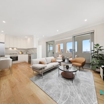 Top-Floor Apartment with Bright Interiors and Scenic District Views Top-Floor Apartment with Bright Interiors and Scenic District Views