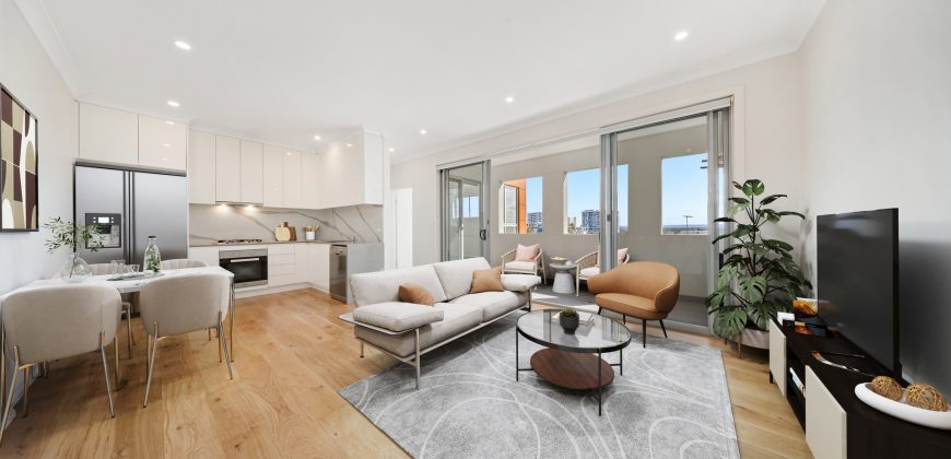 Top-Floor Apartment with Bright Interiors and Scenic District Views Top-Floor Apartment with Bright Interiors and Scenic District Views