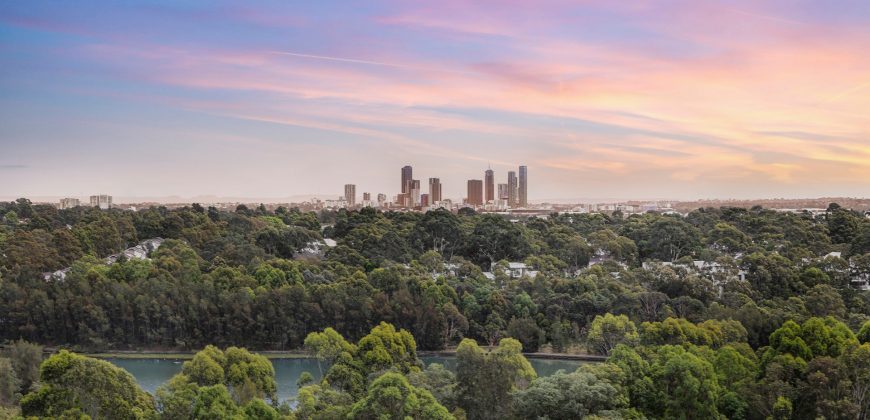 Stylish Two-Bedroom with Panoramic Green Lush & CBD Views