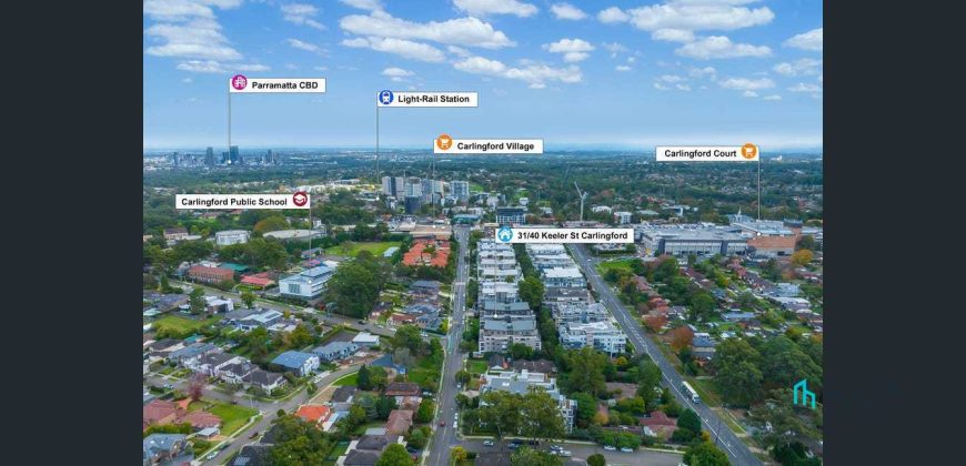 Stylish Parkside Apartment in the Heart of Carlingford – High Rental Return | Premium School Catchment