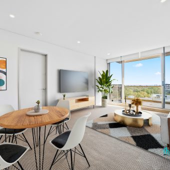 Modern 2-Bedroom Apartment with District Views in a Peaceful Setting