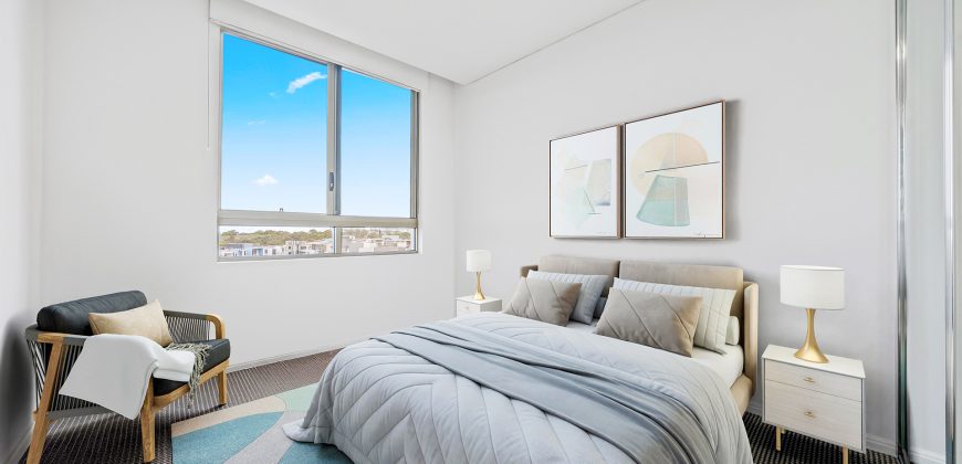 Modern 2-Bedroom Apartment with District Views in a Peaceful Setting