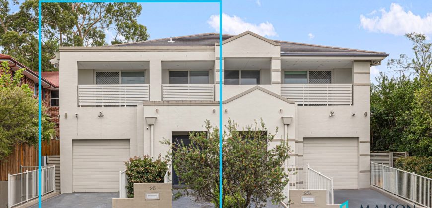 Spacious 4-Bedroom Duplex in a Prime Rydalmere Location