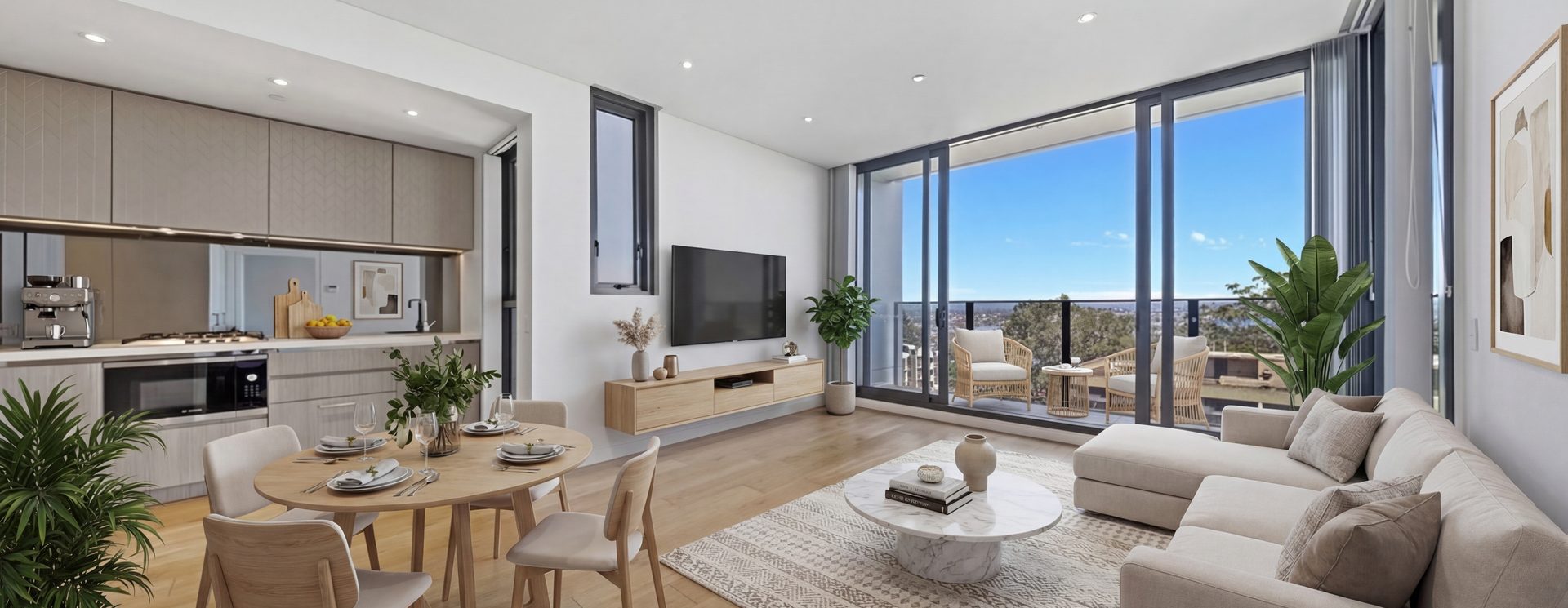 Luxury Water View 1 Bed Apartment