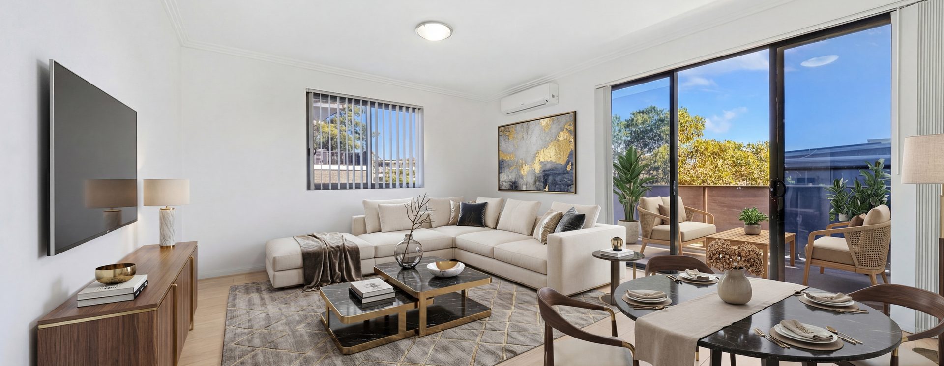 Spacious and Bright North Facing Corner Apartment in a Prime Location