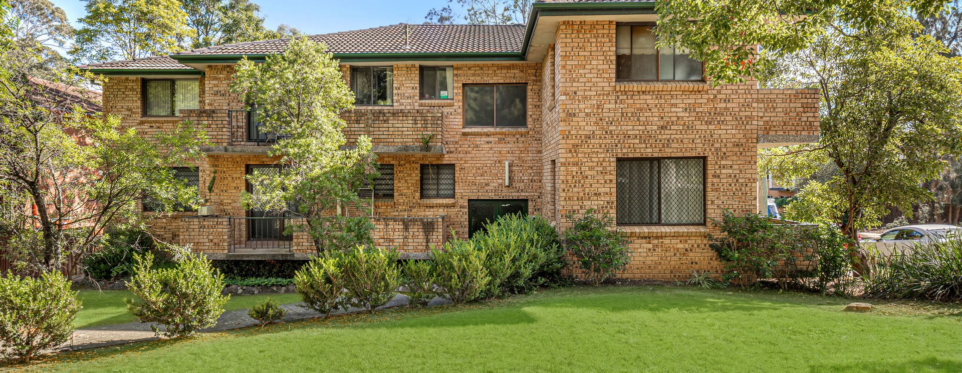 Rare Full Brick Unit with Double Lock-Up Garage – Steps to Light Rail Station