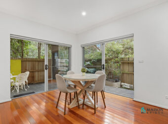 Exceptional Ground Floor Unit with Large Deck, Serene and Private Setting