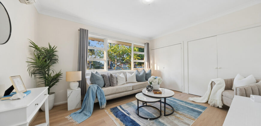 Comfy Corner Block Home with Spacious Deck & Future Potential