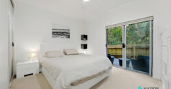 Exceptional Ground Floor Unit with Large Deck, Serene and Private Setting