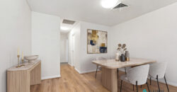 Solid Double Brick Living with Bay Outlooks