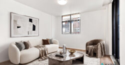 Solid Double Brick Living with Bay Outlooks